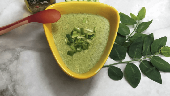 cháo tim vịt cho bé ăn dặm